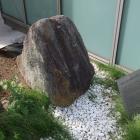 出土した江戸時代の石垣石