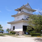 本丸北側に現存天守閣