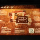 小天守連立式天守群の解説板