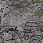 二の丸東側高石垣の巨石鏡石か？