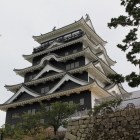 天守閣北西面
