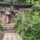 湯殿神社の鳥居