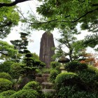 円盛寺境内の石碑