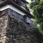 立派な木造の石落とし