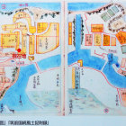 名島古城図