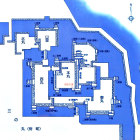 府内城跡案内図