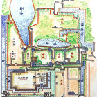 明石城絵図