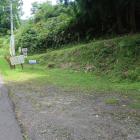 金剛童子山登山口の駐車場