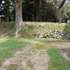 本丸北門の北側石垣