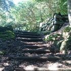 鳥取城山上の丸東端の虎口