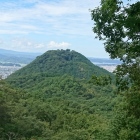 鳥取城を望む
