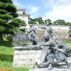 二本松城の少年隊像