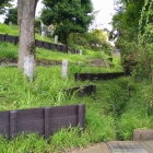 水路は堀跡か