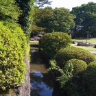 堀跡は水路に
