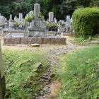 道寿曲輪跡と標柱現在墓所