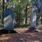 本丸　滝山城跡の碑