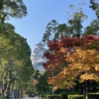 姫路城東面入口からの眺め