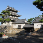 三の丸北城塁から月見櫓・水手御門・渡櫓を