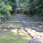 中枢寺社の入口精進坂と一の鳥居
