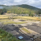 南陽寺跡からみた朝倉館跡