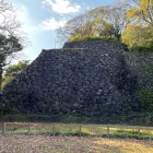 東ノ丸北側の石垣