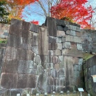 玉泉院丸庭園　色紙短冊石垣