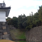 渡櫓門の内側から