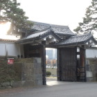 高麗門（桝形内部から）
