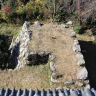 八幡台天守回廊西より見下ろす