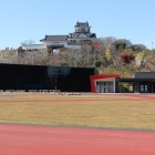 大河ドラマ館を入れて天守閣と天守御門を見る
