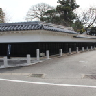 黒下見板張土塀南西角を中心に