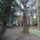 北の丸　稲荷神社がある