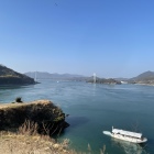 二之丸から伯方・大島大橋方面の眺め