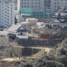 コンコルド１８階より浜松城本丸天守曲輪を俯瞰する