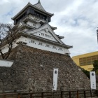 ②	小倉城天守（南東側から）