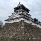 ①	小倉城天守（北東側から）