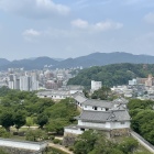 乾小天守から西の丸方面の眺め
