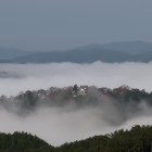 雲海に浮かぶ備中松山城