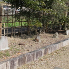 石仏のならび六間川沿い