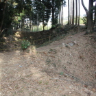 南馬出から東馬出の土橋