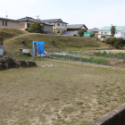 三ノ丸土塁平島木戸御成街道側より
