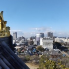 ⑦	天守最上階より北側を眺める