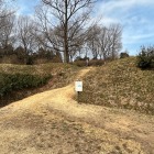 馬出郭から南三の郭への土橋・虎口