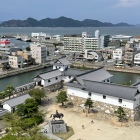 天守からの眺め(鉄御門方面)