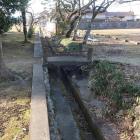 金峯神社との間の堀跡？