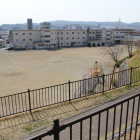 掛川古城居館跡は小学校