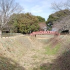 綺麗に整備された空堀