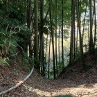 二郭と三郭の間には綺麗な堀切