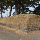 二の丸の土塁