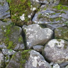 ハート型の石垣